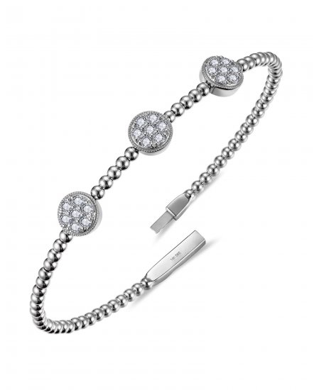 DIAMOND FLEXIBLE BANGLE BRACELET (TB1026)