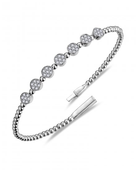 DIAMOND FLEXIBLE BANGLE BRACELET (TB1044)