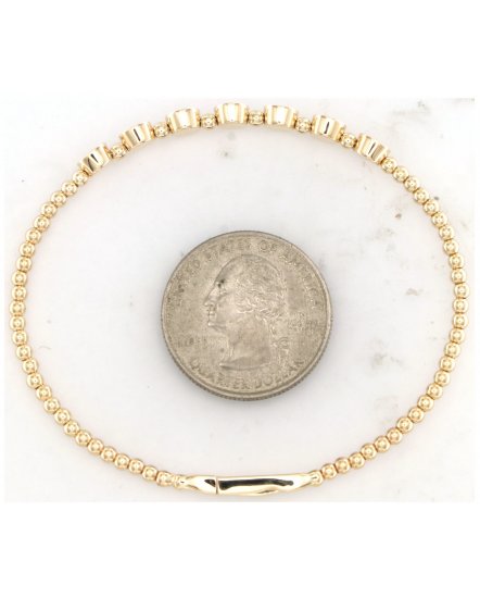 DIAMOND FLEXIBLE BANGLE BRACELET (TB1044)