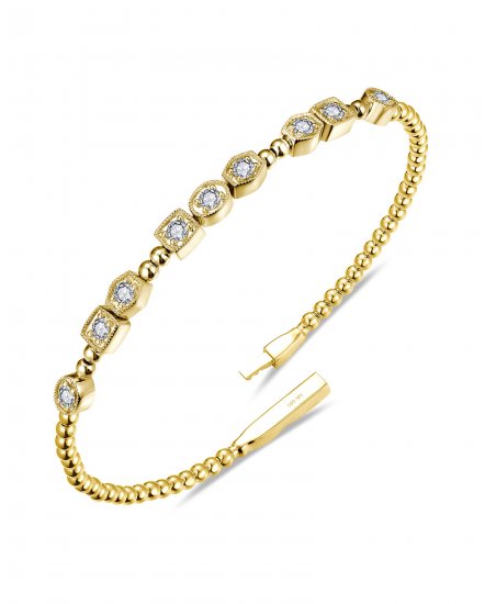 DIAMOND FLEXIBLE BANGLE BRACELET (TB1058)