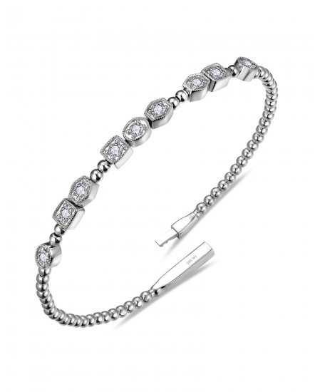 DIAMOND FLEXIBLE BANGLE BRACELET (TB1058)
