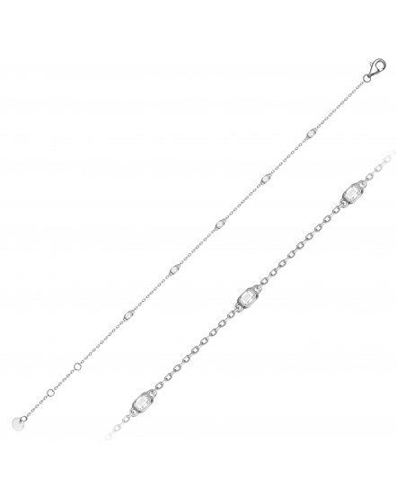 EMERALD CUT DIAMOND BRACELET (TB1111)
