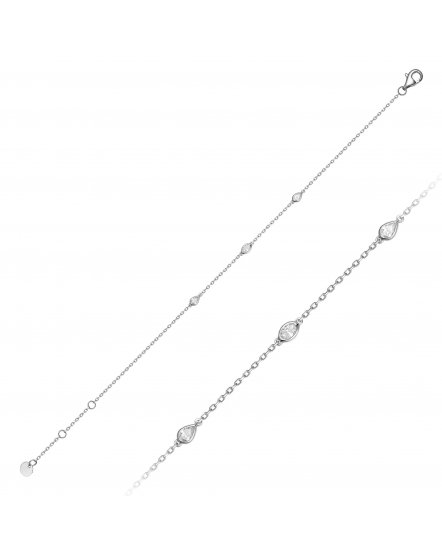 BEZEL DIAMOND BY THE YARD BRACELET (TB1116)