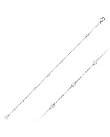 BEZEL DIAMOND BY THE YARD BRACELET (TB1117)