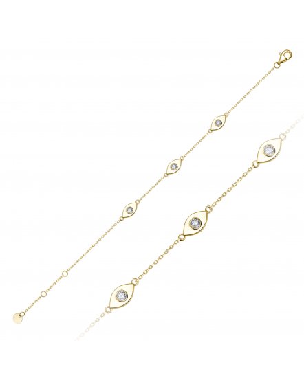 EVIL EYE DIAMOND BRACELET (TB1120)