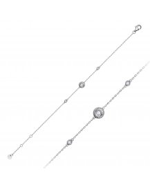 ROUND DIAMOND BY THE YARD BRACELET (TB1123)