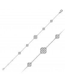 CLOVER STYLE DIAMOND BRACELET (TB1130)