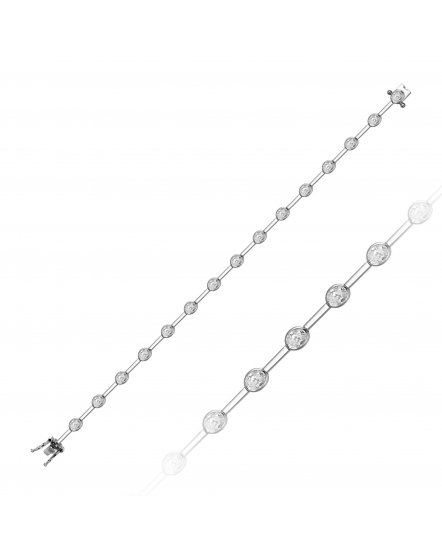 OVAL DIAMOND BRACELET (TB1140)