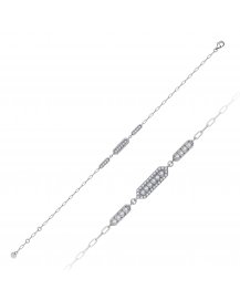 HEXAGON STYLE DIAMOND BRACELET (TB1144)