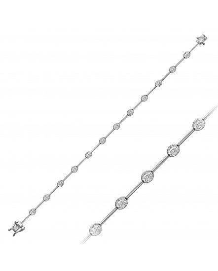 OVAL DIAMOND BRACELET (TB1151)