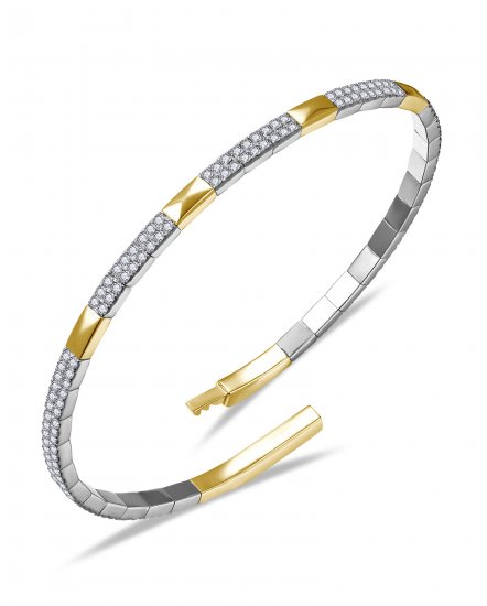 DIAMOND FLEXIBLE BANGLE BRACELET (TB1182)