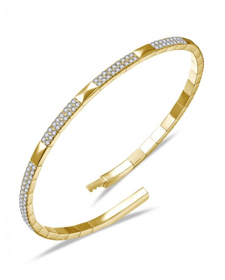 DIAMOND FLEXIBLE BANGLE BRACELET (TB1182)