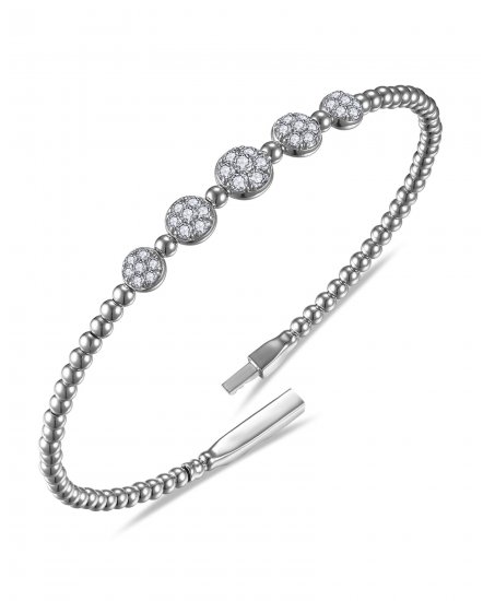 DIAMOND FLEXIBLE BANGLE BRACELET (TB1184)