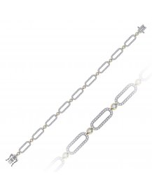 OPEN BAR DIAMOND BRACELET (TB1205)