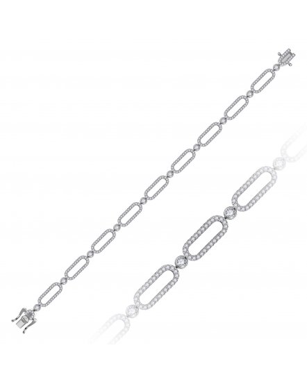 OPEN BAR DIAMOND BRACELET (TB1205)