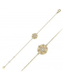 ROUND STYLE STAR DIAMOND BRACELET (TB1210)