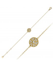 JEWISH STAR DIAMOND BRACELET (TB1240)