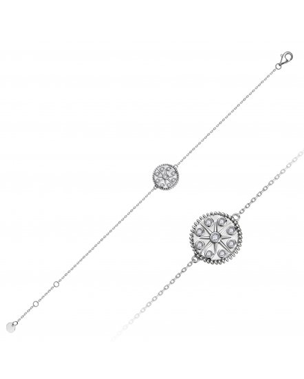 NORTH STAR STYLE DIAMOND BRACELET (TB1242)