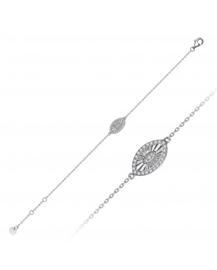 MARQUISE STYLE DIAMOND BRACELET (TB1245)