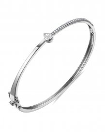PEAR DIAMOND BANGLE BRACELET (TB1248)