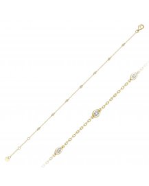 BEZEL DIAMOND BY THE YARD BRACELET (TB1262)