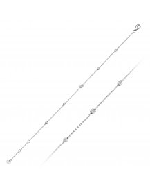 BEZEL DIAMOND BY THE YARD BRACELET (TB1263)