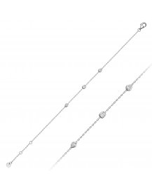 BEZEL DIAMOND BY THE YARD BRACELET (TB1265)