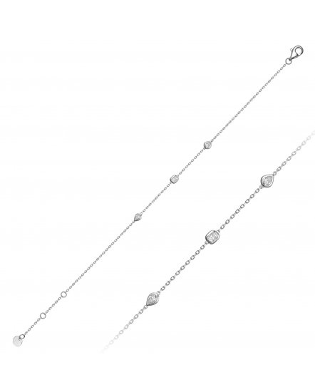 BEZEL DIAMOND BY THE YARD BRACELET (TB1265)