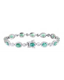 EMERALD DIAMOND BRACELET (TB140)