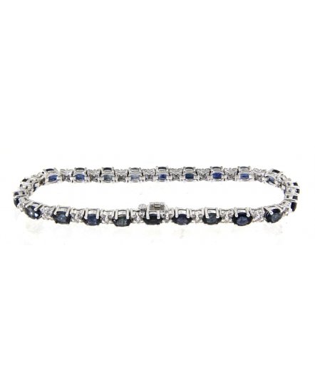 SAPPHIRE DIAMOND BRACELET (TB148)