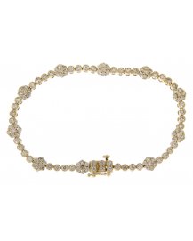 FLORAL DIAMOND BRACELET (TB164)