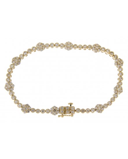 FLORAL DIAMOND BRACELET (TB164)