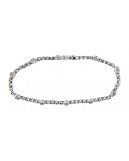 FLORAL DIAMOND BRACELET (TB164)