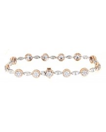 CLUSTER DIAMOND BRACELET (TB200)