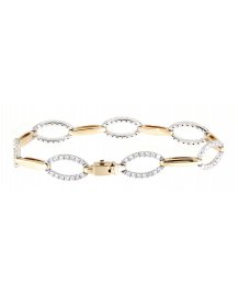 LINK STYLE DIAMOND BRACELET (TB202)