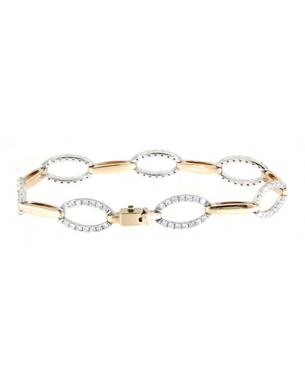LINK STYLE DIAMOND BRACELET (TB202)