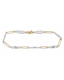 LINK STYLE DIAMOND BRACELET (TB202)