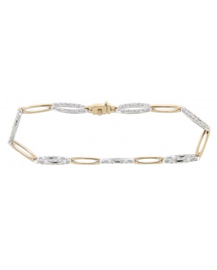 LINK STYLE DIAMOND BRACELET (TB202)