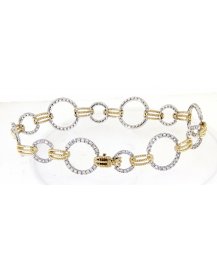 LINK STYLE DIAMOND BRACELET (TB203)