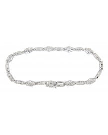 CLOVER STYLE DIAMOND BRACELET (TB205)