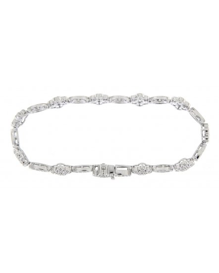 CLOVER STYLE DIAMOND BRACELET (TB205)