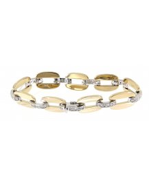 LINK STYLE DIAMOND BRACELET (TB207)