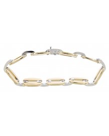 LINK STYLE DIAMOND BRACELET (TB207)