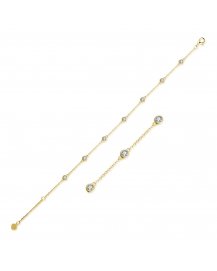 ROUND DIAMOND BY THE YARD BRACELET (TB222)