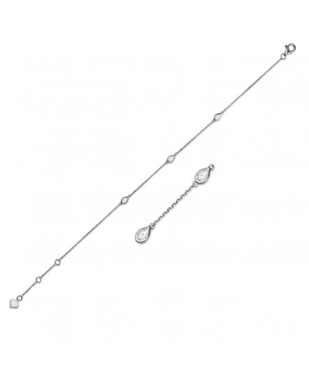 PEAR DIAMOND BY THE YARD BRACELET (TB242)