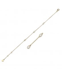 PEAR DIAMOND BY THE YARD BRACELET (TB242)