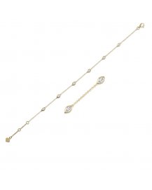 MARQUISE DIAMOND BRACELET (TB243)