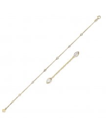 BEZEL DIAMOND BY THE YARD BRACELET (TB255)