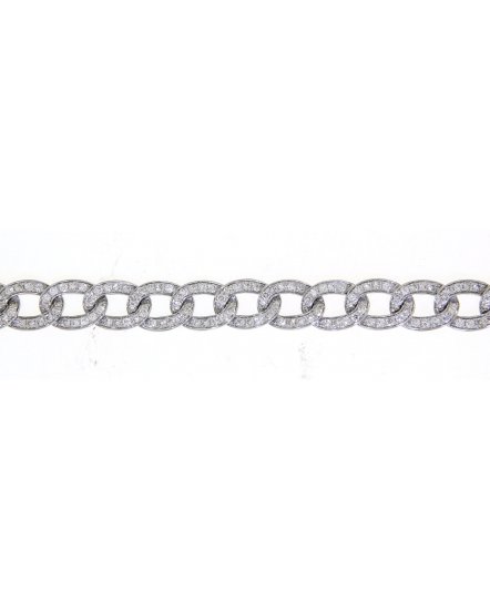 LINK STYLE DIAMOND BRACELET (TB256)