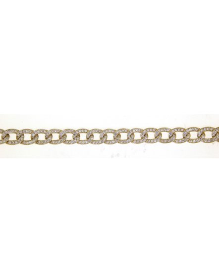 LINK STYLE DIAMOND BRACELET (TB256)